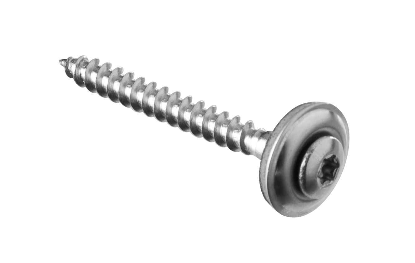 Ubbink Schroef neopreenring rvs 4,5 x 45 mm doos 100 st