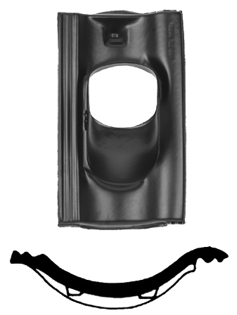 Ubbink Pan Utrechter RBB 131 mm 25-45 gr. 1 pans (UTR)