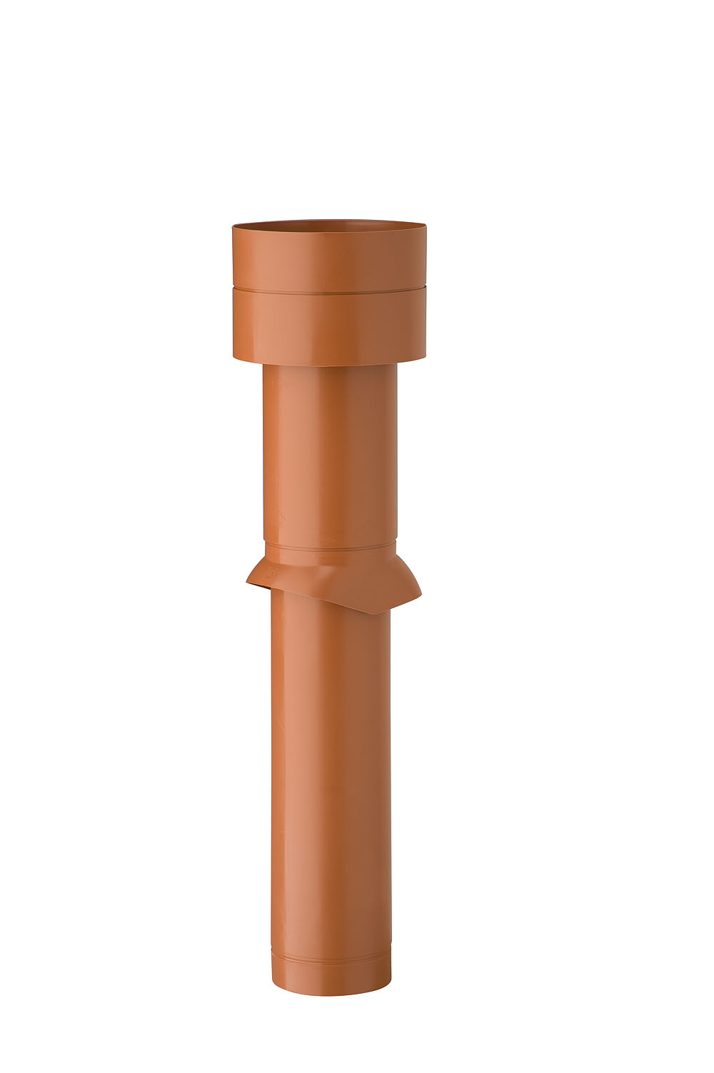 Ubbink Ventub Ventilatiepijp dia 166 mm natuurrood 1110mm