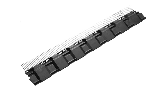 Ubbink Airtec combiprofiel zwart 1085x190 mm