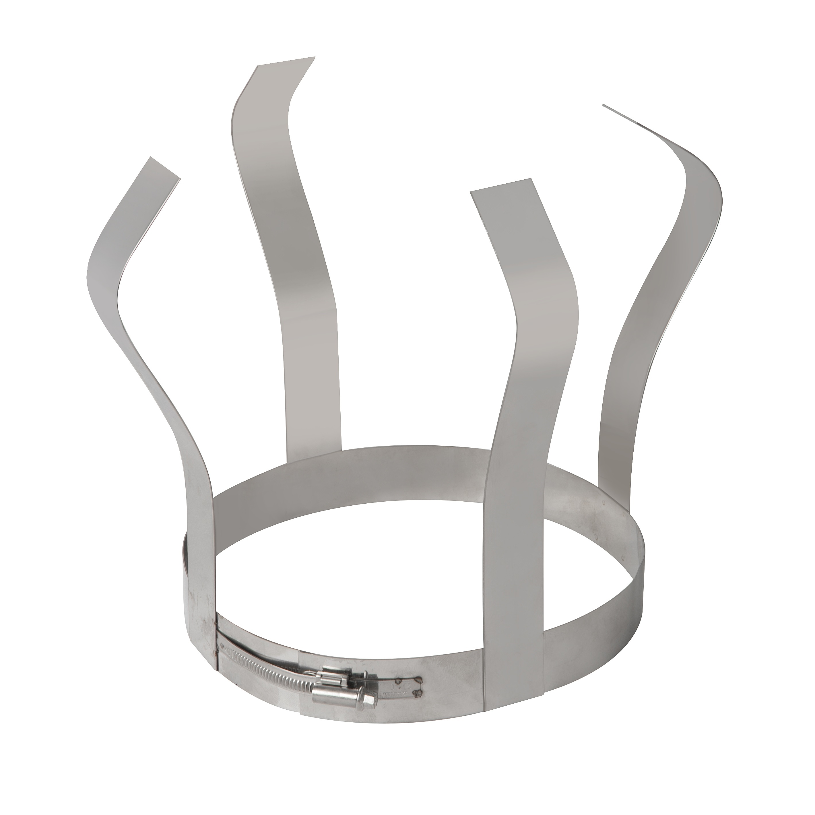 Ubbink Rolux T120 PP Afstandhouder rvs 200 mm set 6 st