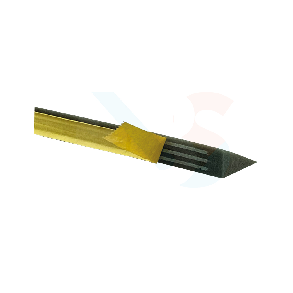 Schuimstrook + plakstrip 1000x60mm