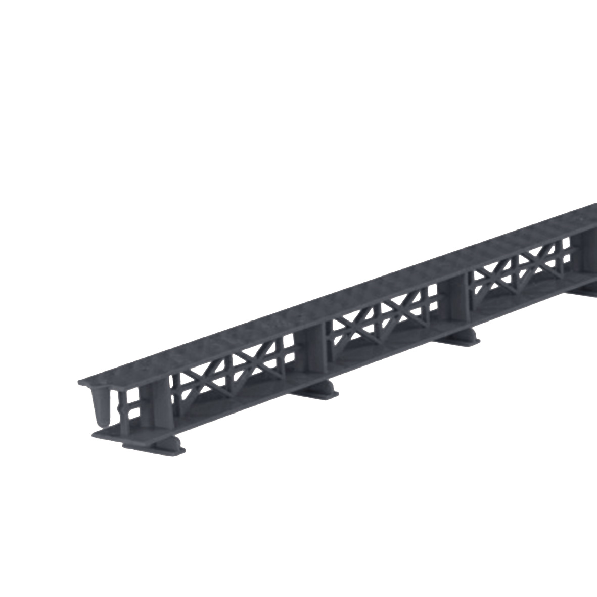 Ventilerende panlat zwart 100cm 100st/ds
