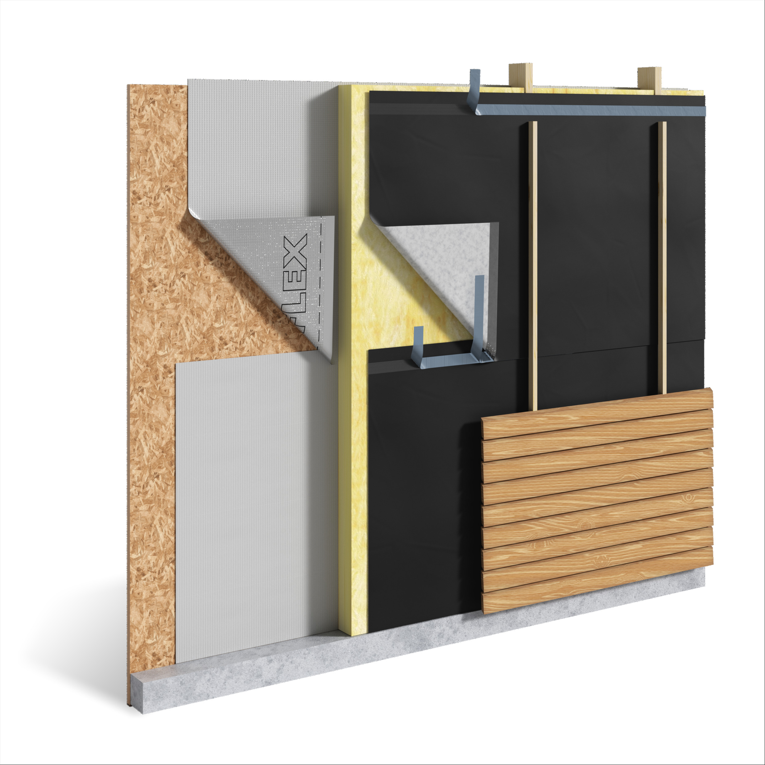 Delta-Fassade Plus 20 50 x 2,95 m