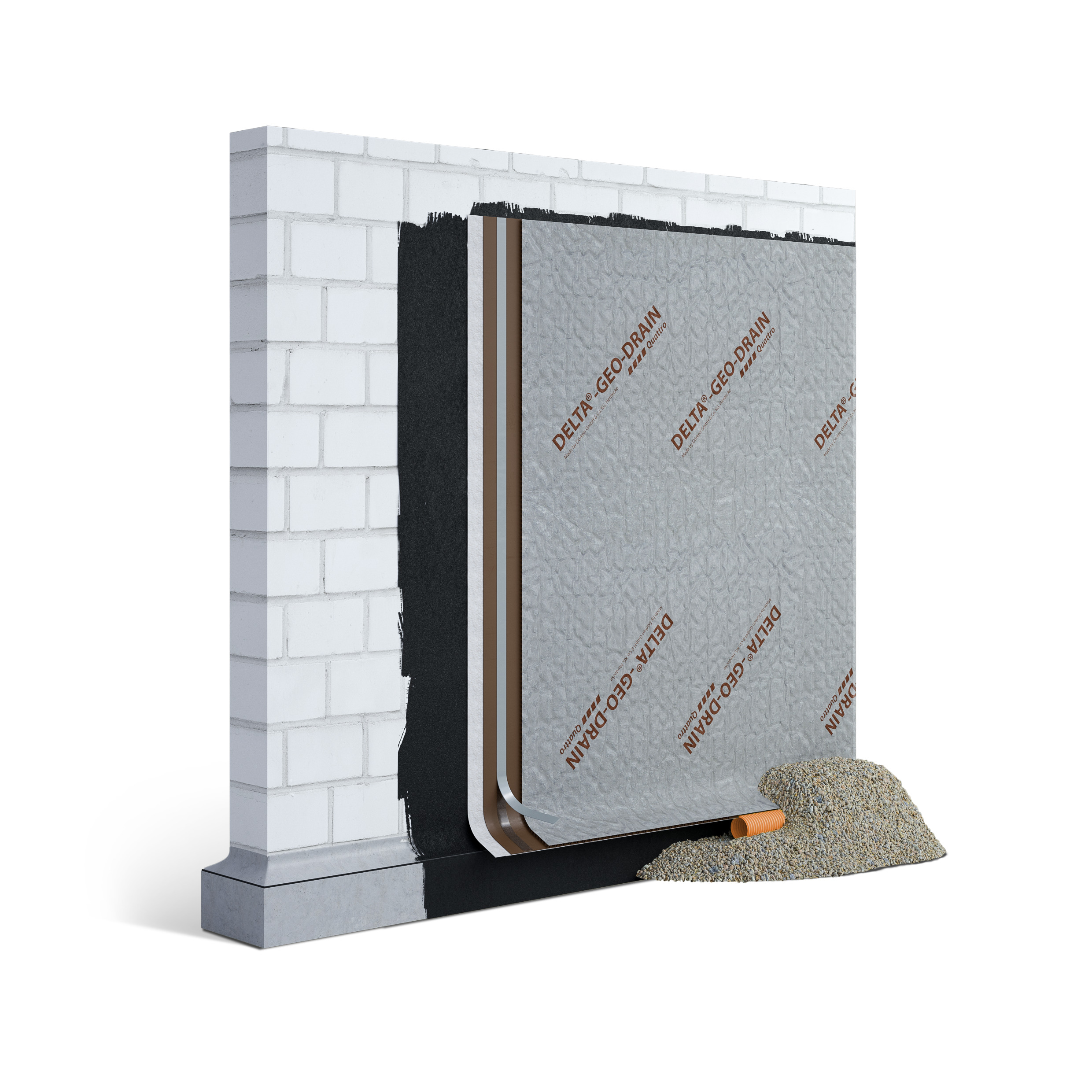 Delta-Geo Drain Quattro 2 x 12,5 m