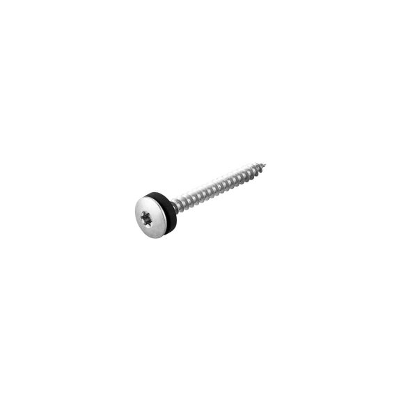 Dakpanschroef rvs torx met EPDM ring 4,5x45 mm - 200 st/doos
