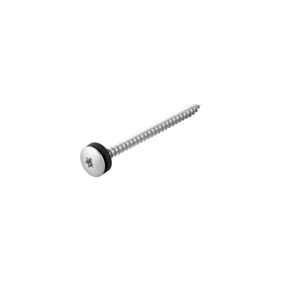 Dakpanschroef rvs torx met EPDM ring 4,5x60 mm - 200 st/doos