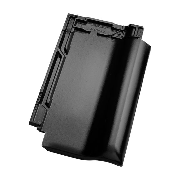 Alegra 12 dakpan zwart edel-engobe 12,5-14,1 st/m2