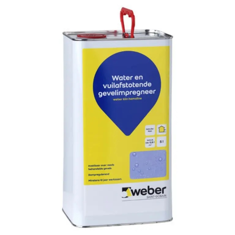 Weberklin Hamoline gevelimpregneer 5L/blik