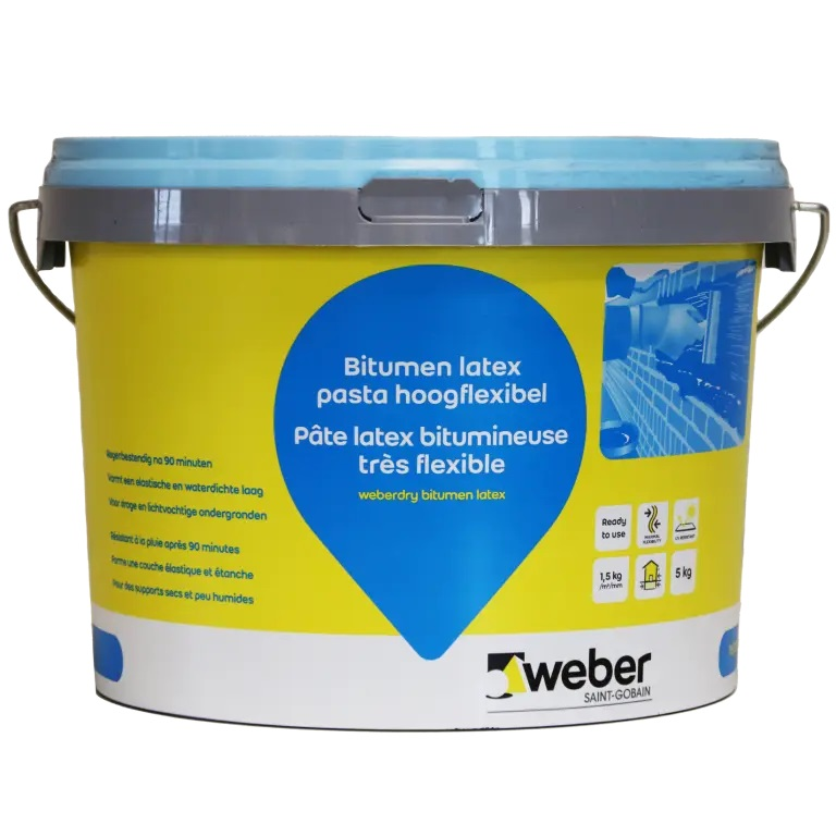 Weber Dry multidichtingspasta 5kg/emmer