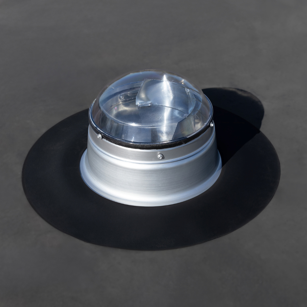 Powerdaylight diam. 25cm Plat dak buitenzijde (set)