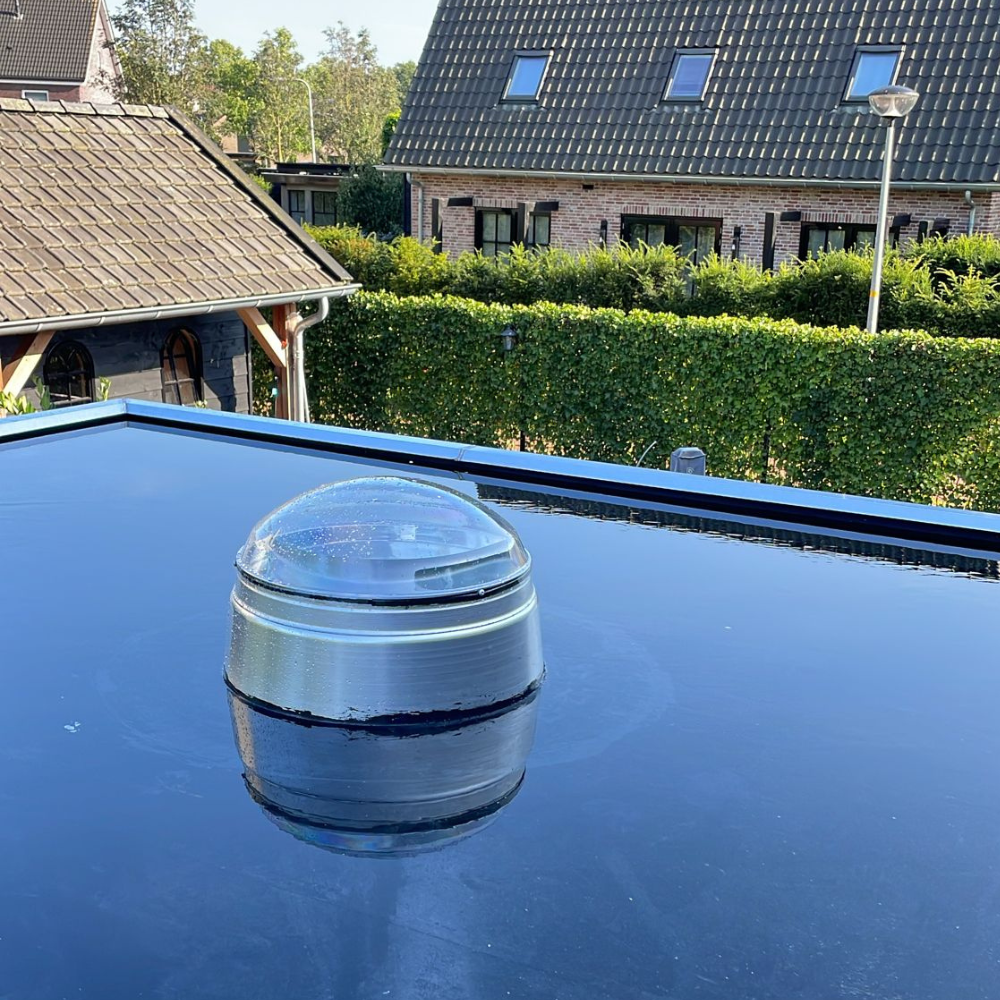 Powerdaylight diam. 53cm Plat dak buitenzijde (set)