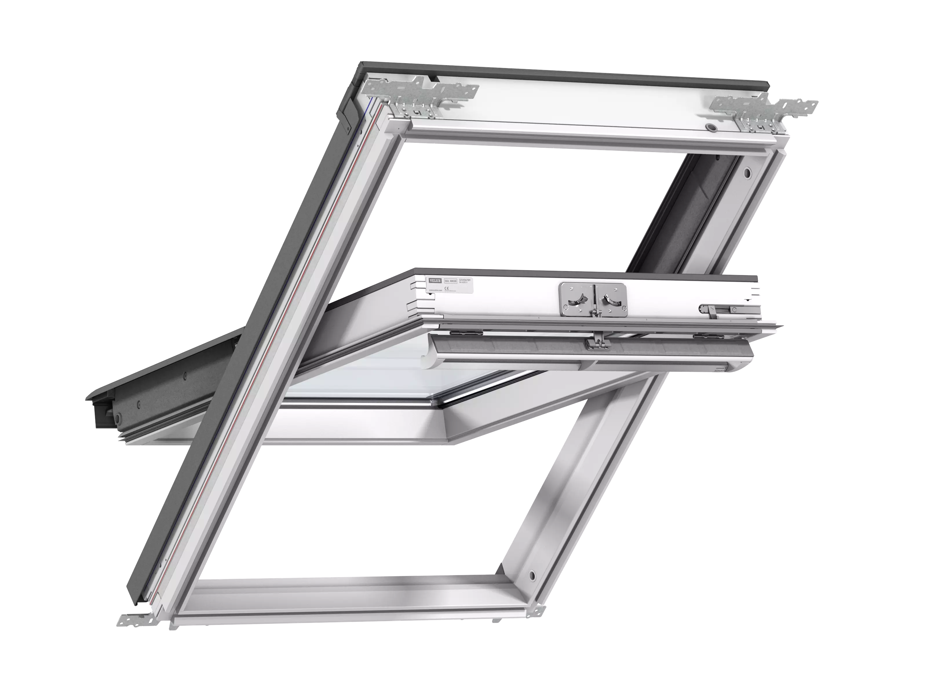 Pro.del, tuimel, wit, 3-laags, anti-dauw GGL MK04 2066P