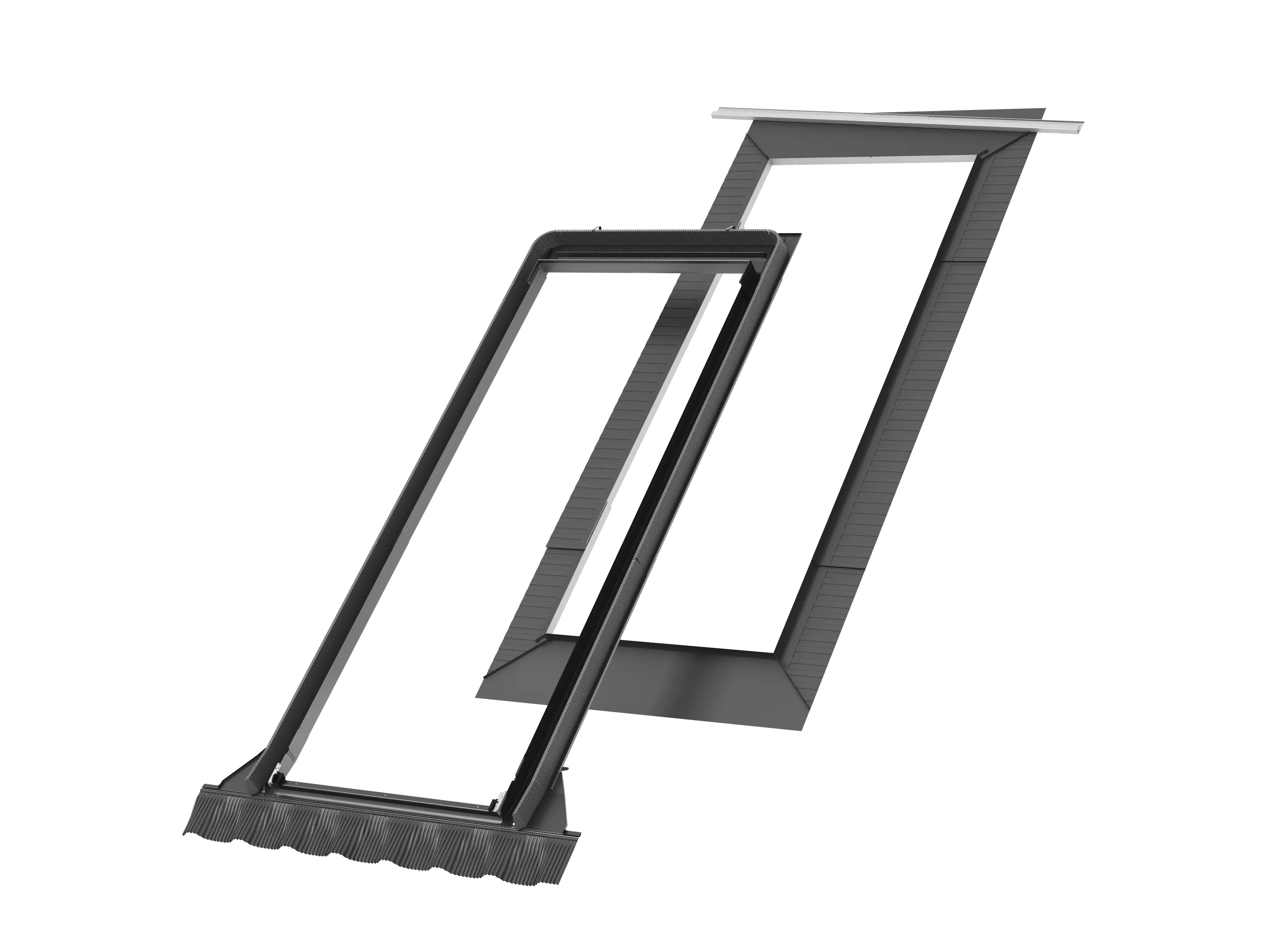 Gootstuk gegolfde dakmat., zinc, BFX inc EDW PK19 1300