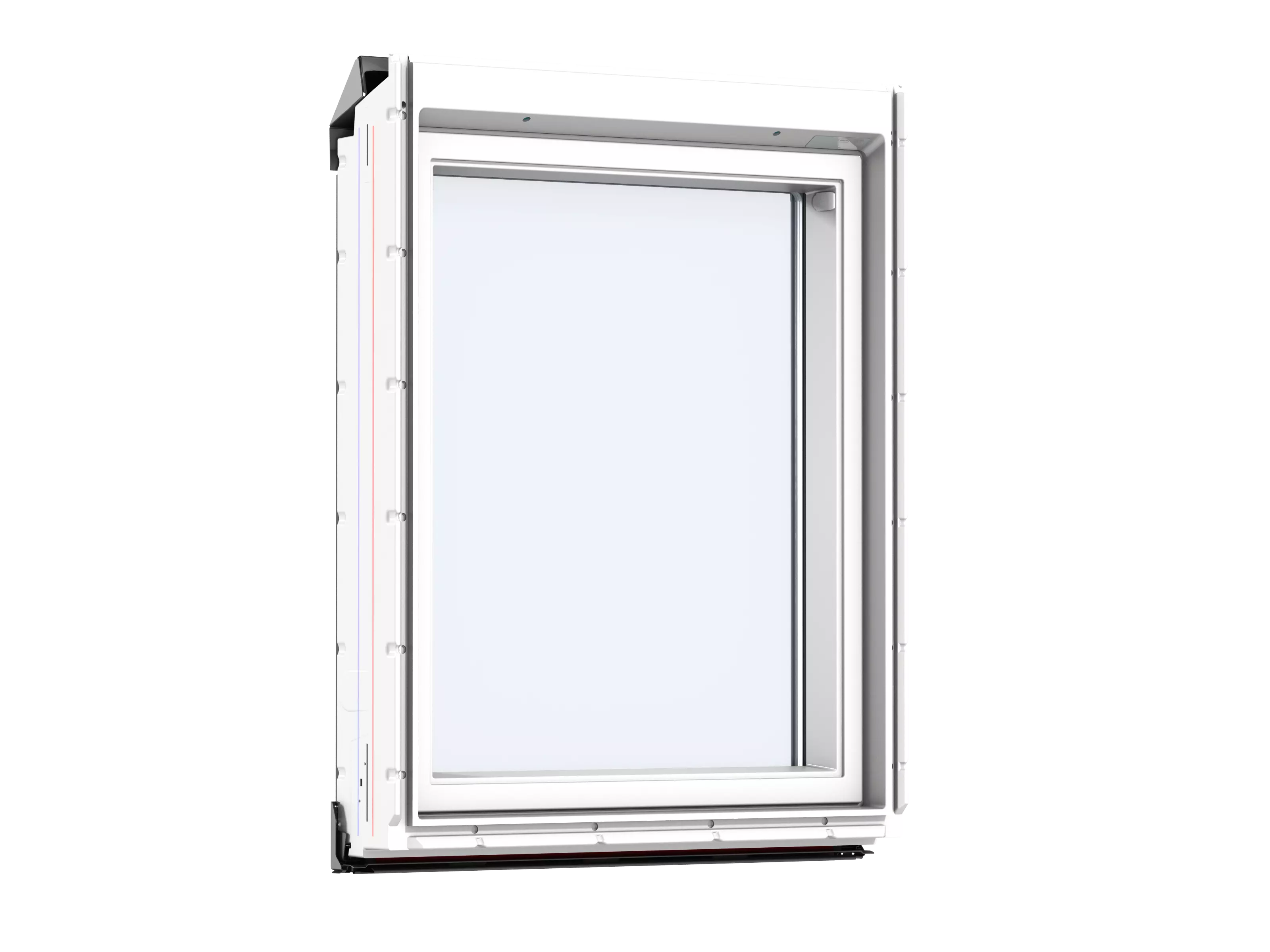 Gevel-element, kunststof, 3-laags glas VIU MK35 0066 78x96 cm