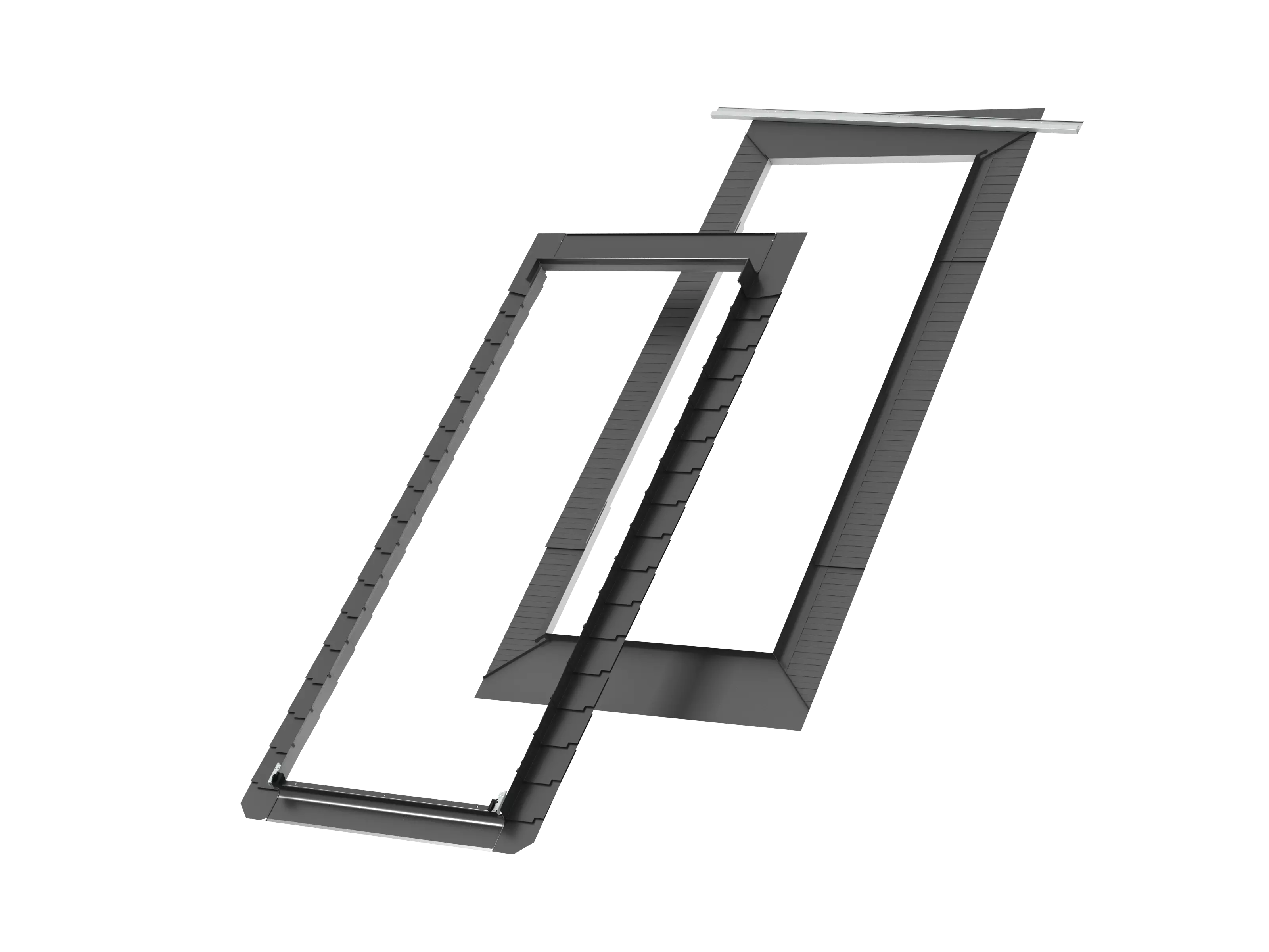 Gootstuk leien of vlak dakmat., zinc, BF EDL PK19 1300