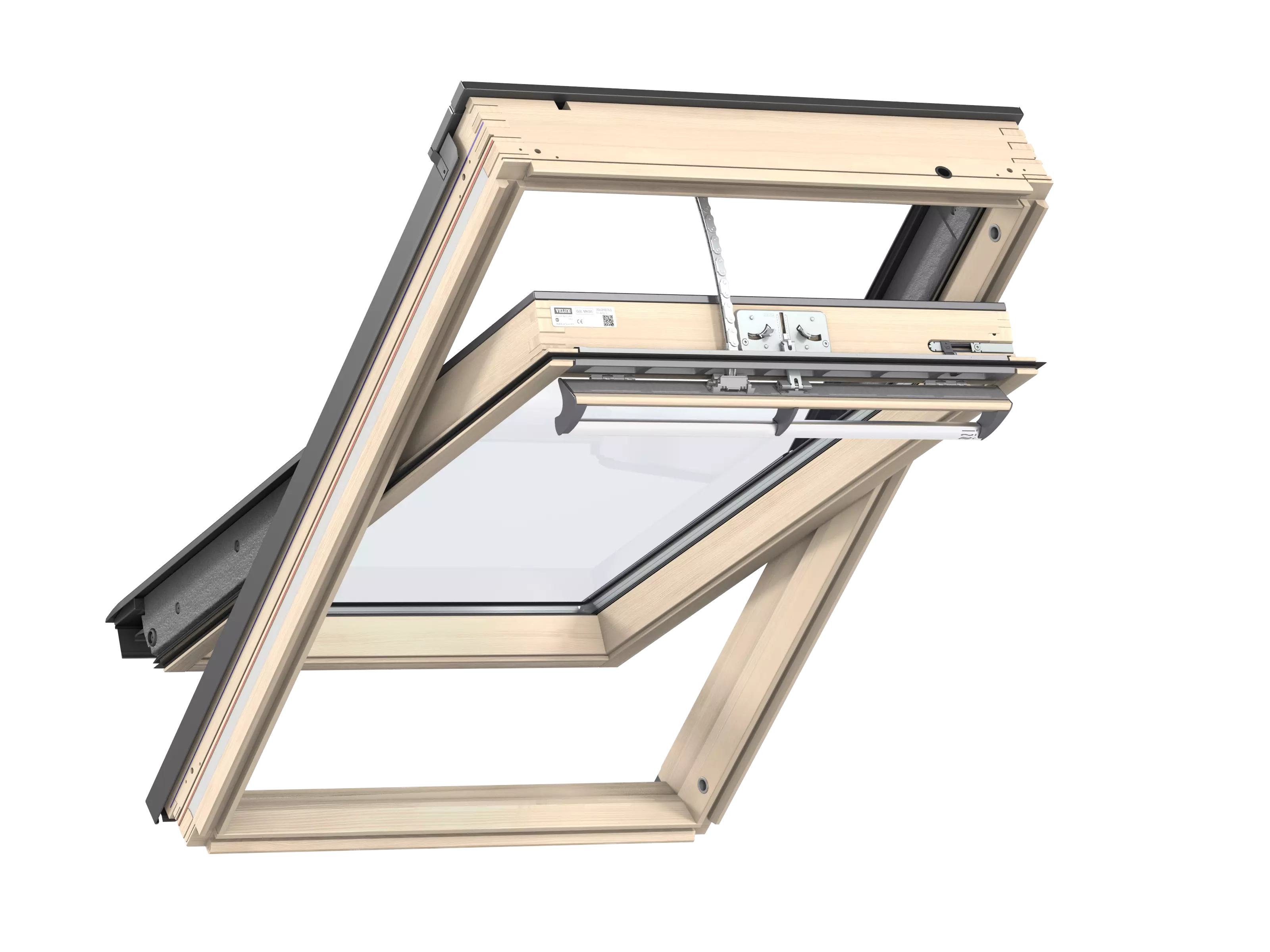 INTEGRA Solar, blank gelakt, 3-laags GGL FK08 306830