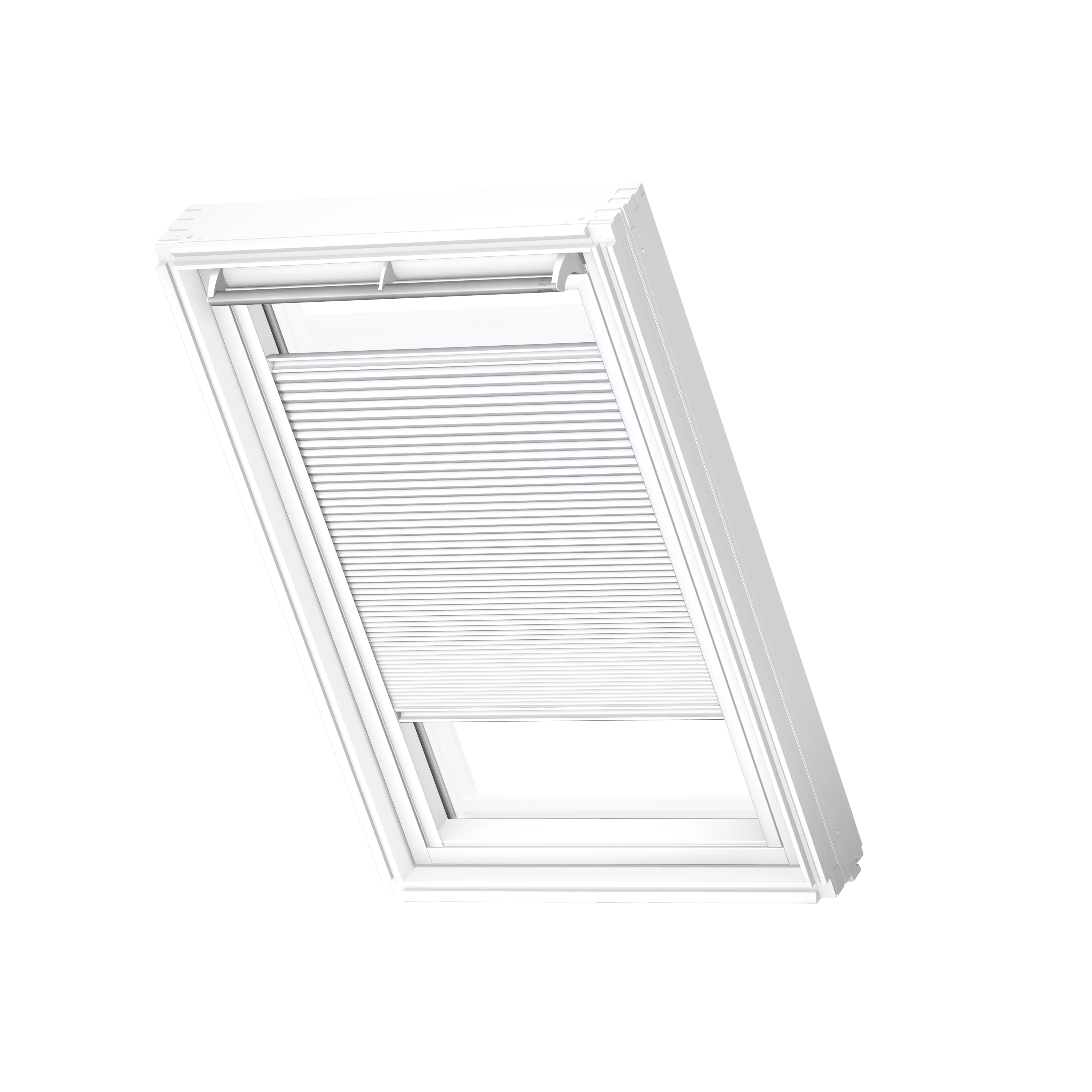 Verduisterend plissegordijn, White, WL FHC MK12 1045SWL
