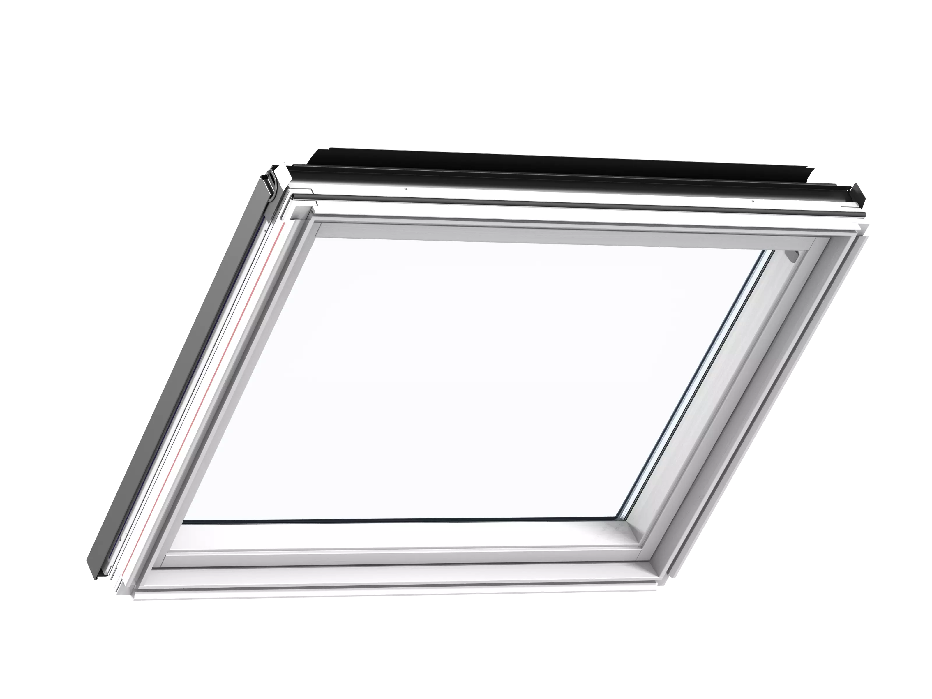 Combi-element, wit afgelakt, 3-laags GIL MK34 2066 78x92 cm