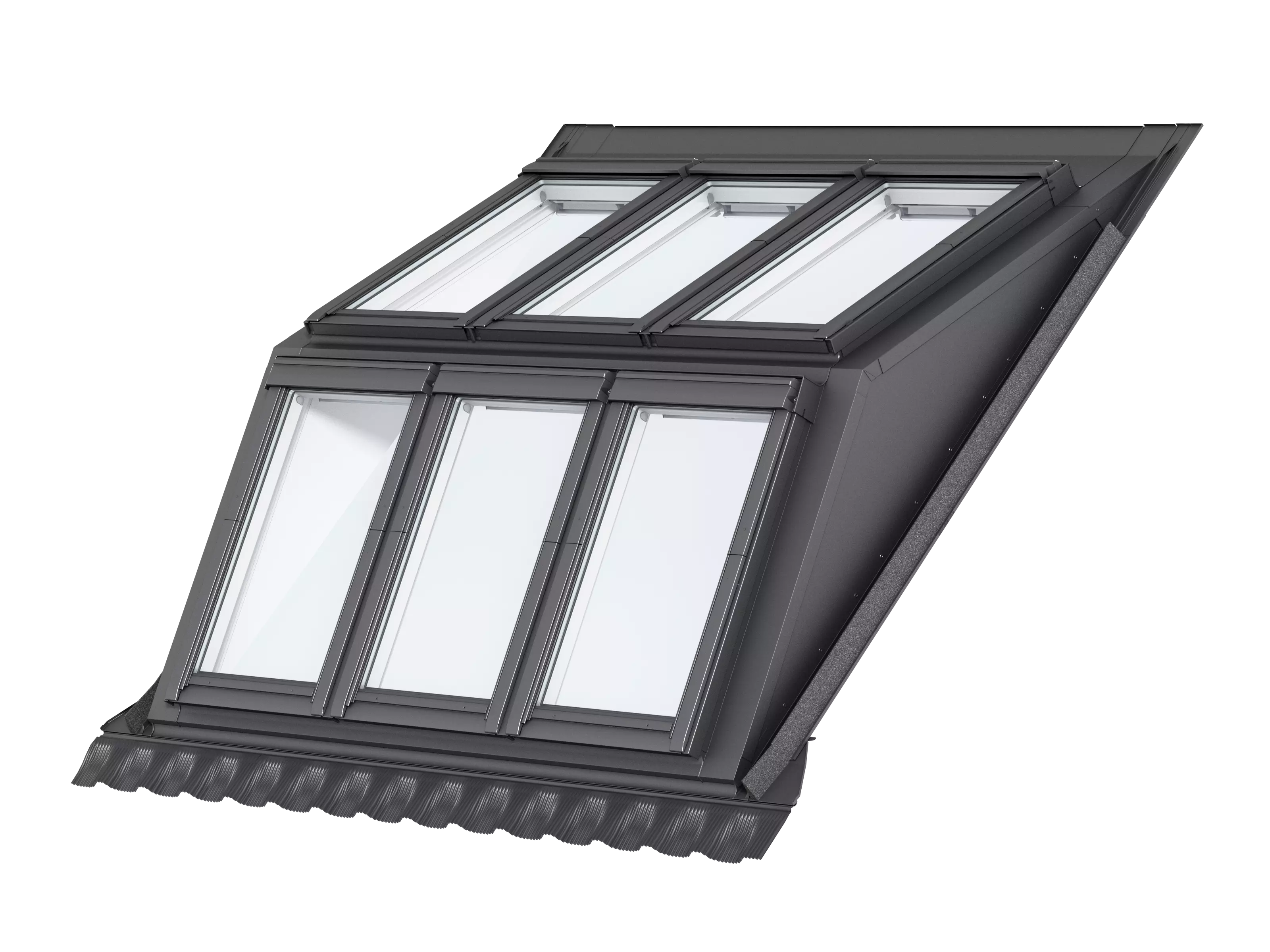 Dakkapel serre triple MK06 EBW MK06 2032BK