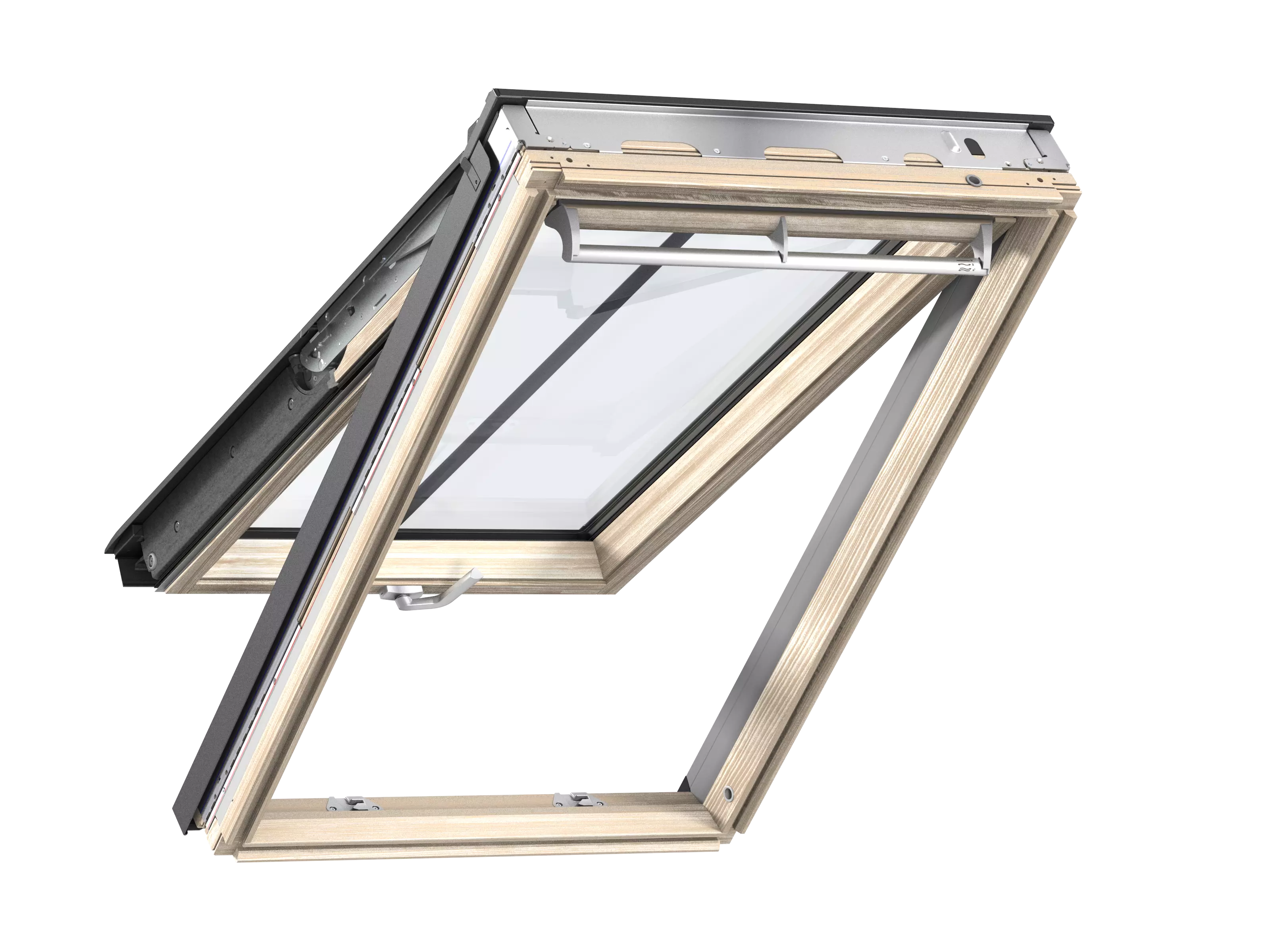 Classico uitzettuimelvenst, blank gelakt GPL MK08 3570H 78x140 cm