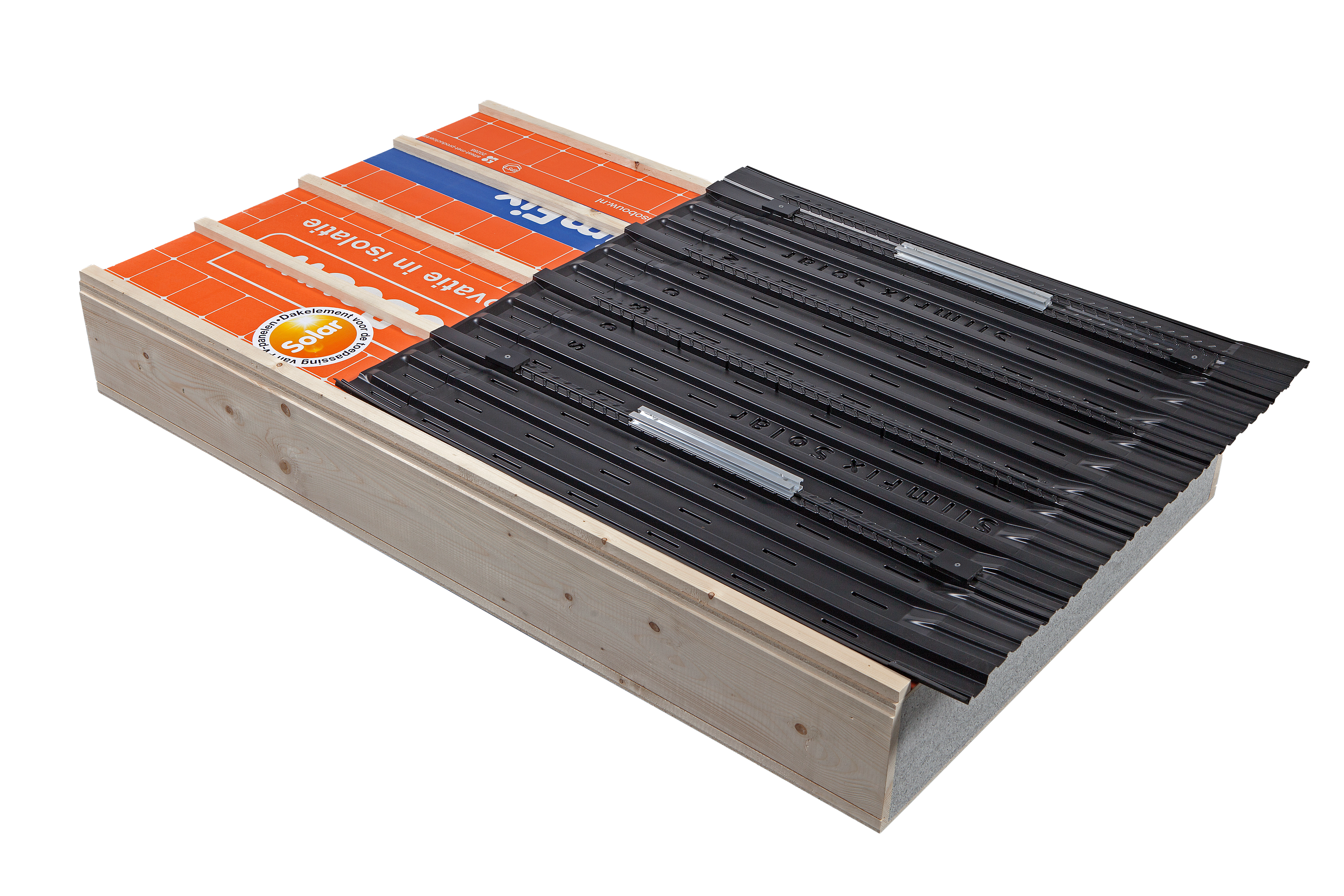 IsoBouw SlimFix XT Solar 6.3 8/8L 2000-7500x1020x233 mm