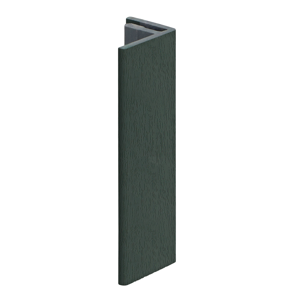 Heering Eindprofiel 17mm Keralit donkergrn clas 4000mm