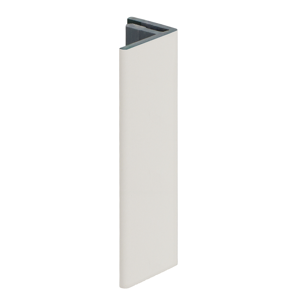 Heering Eindprofiel 17mm Keralit snowwh pure mat 4000mm