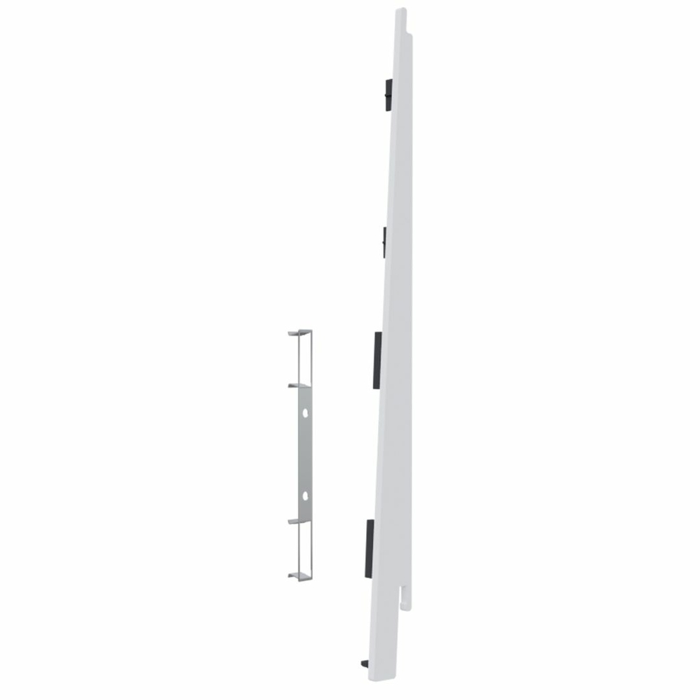 Eindkap+connector rechts voor 2817 snowwhite pure mat 5 st