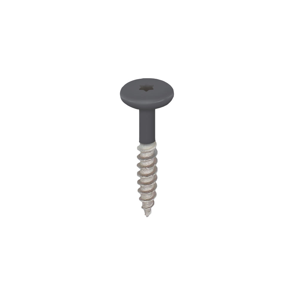 Heering Torx schroef 32mm rvs V2A antraciet doos 100 st
