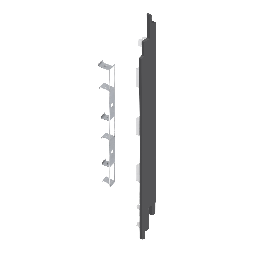 Eindkap+connector rechts voor 2819 antraciet cla nerf 5 st