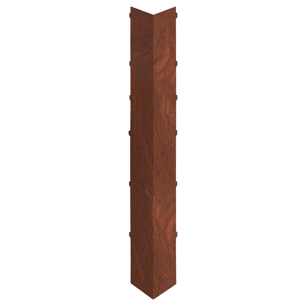 Heering Keralit dakrand uitw hoekst 350mm golden oak cl nerf