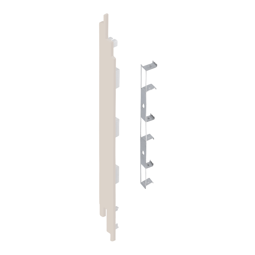 Eindkap+connector links voor 2819 creme cla nerf ds 5 st