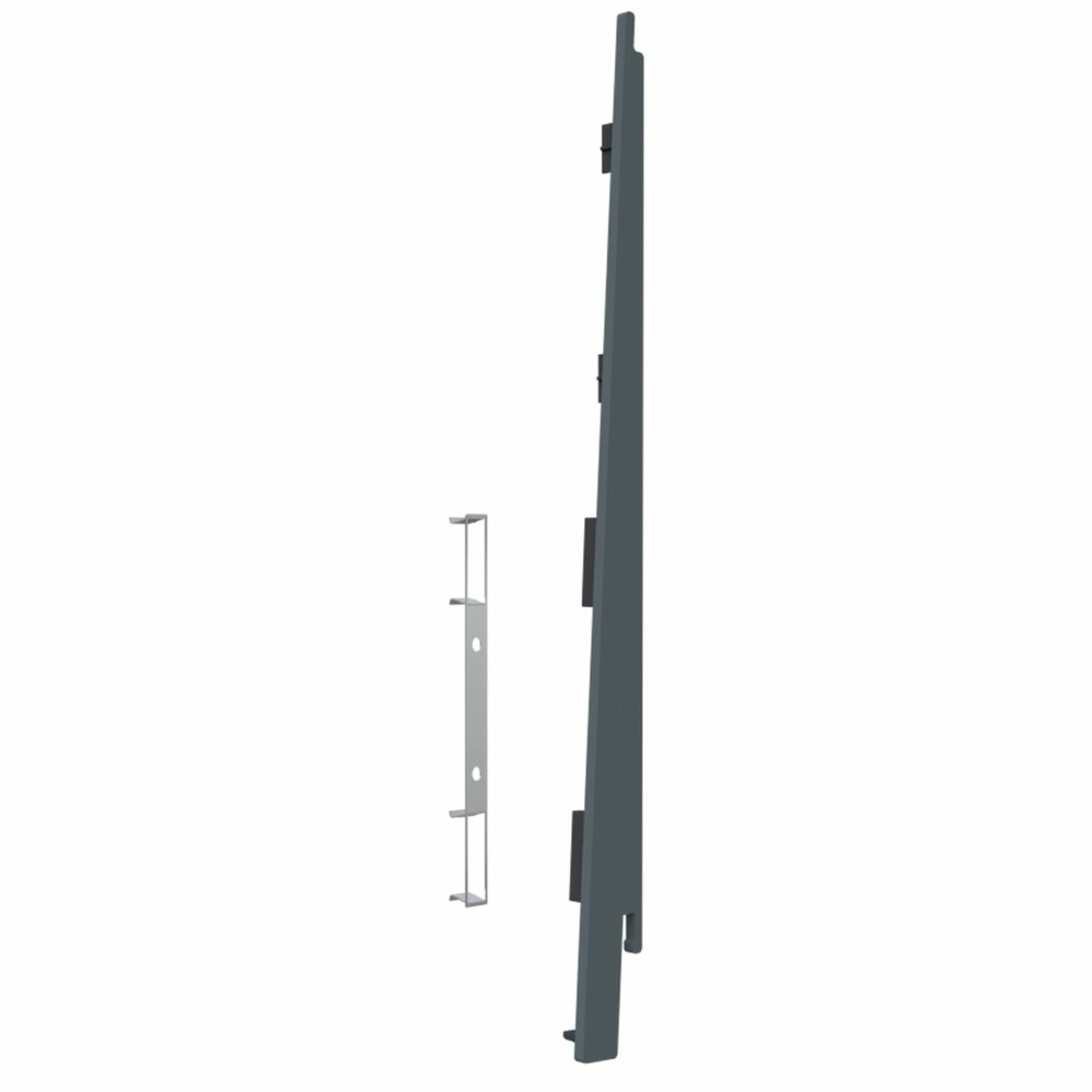 Eindkap+conn. rechts voor 2817 basaltgrijs classic nerf