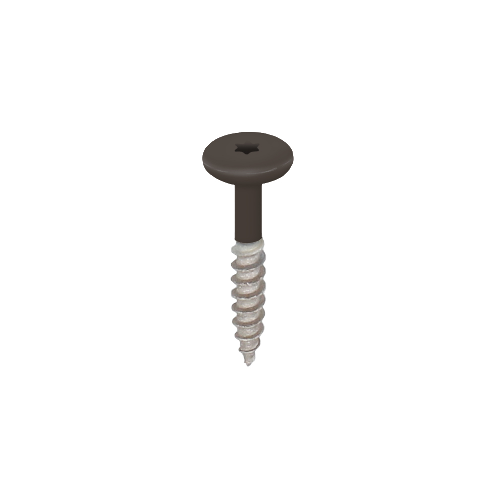Heering Torx schroef 32mm rvs V2A donkerbruin doos 100 st