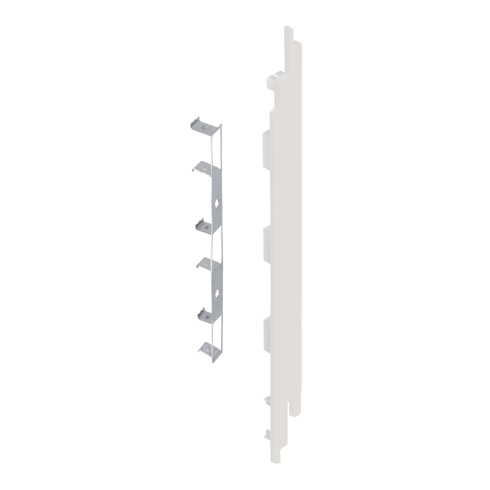 Eindkap+connector rechts voor 2819 wit cla nerf ds 5 st