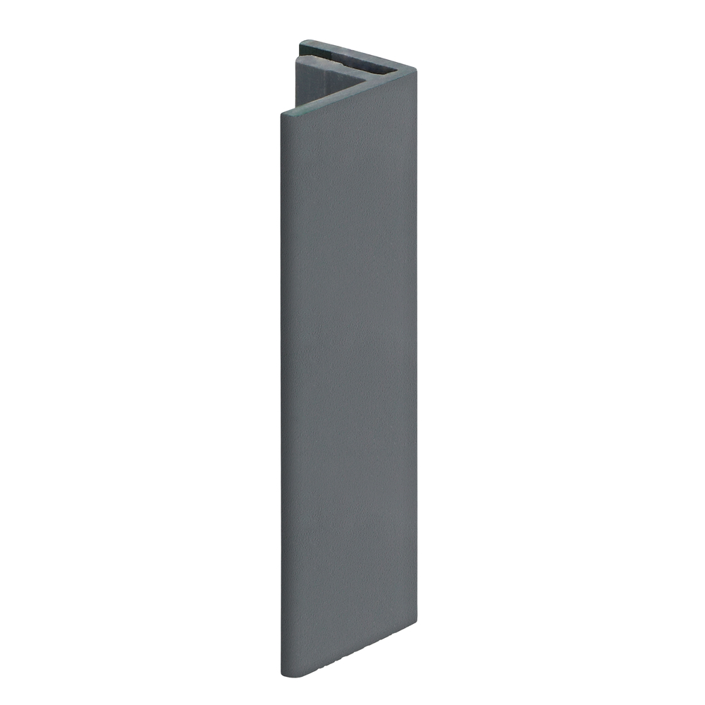 Heering Eindprofiel 17mm Keralit dustgr pure mat 4000mm