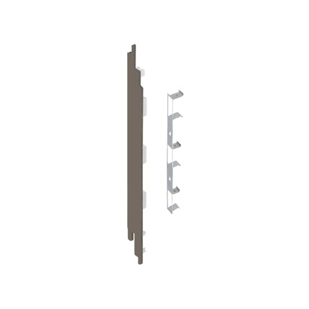 Heering Eindkap+connect li v 2819 taupe eik mod eik houtstr