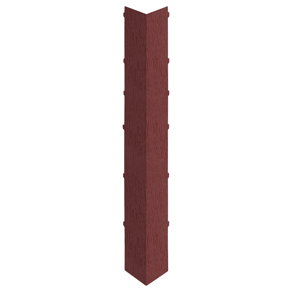 Heering Keralit dakrand uitw hoekst 350 mm wijnrood cl nerf