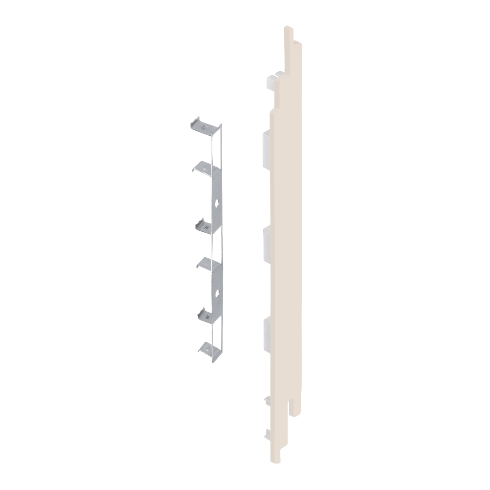 Eindkap+connector rechts voor 2819 sandcream pure mat 5 st