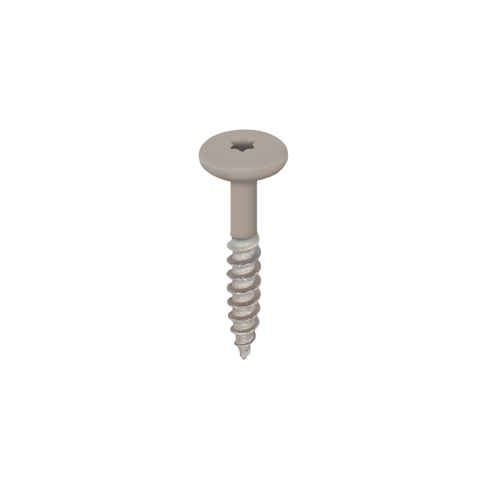Heering Torx schroef 32mm rvs V2A vergrijsd ceder ds 100st