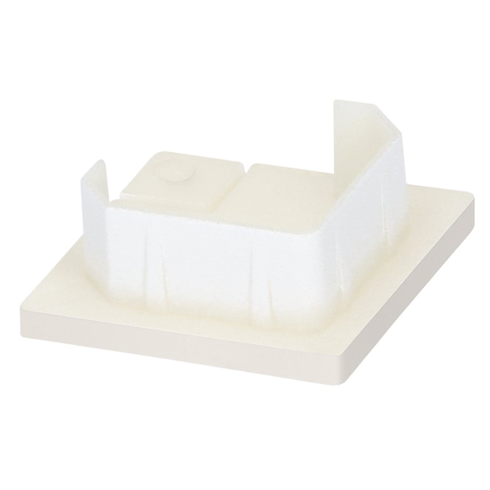 Heering Keralit eindkap voor 2827/2828 snowwh pure mat
