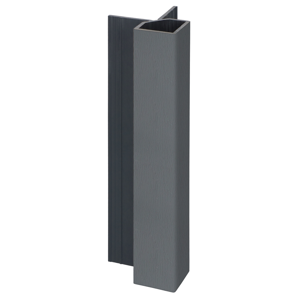 Keralit uitw hoekprofiel 32x32mm basaltg classic nerf 4000mm