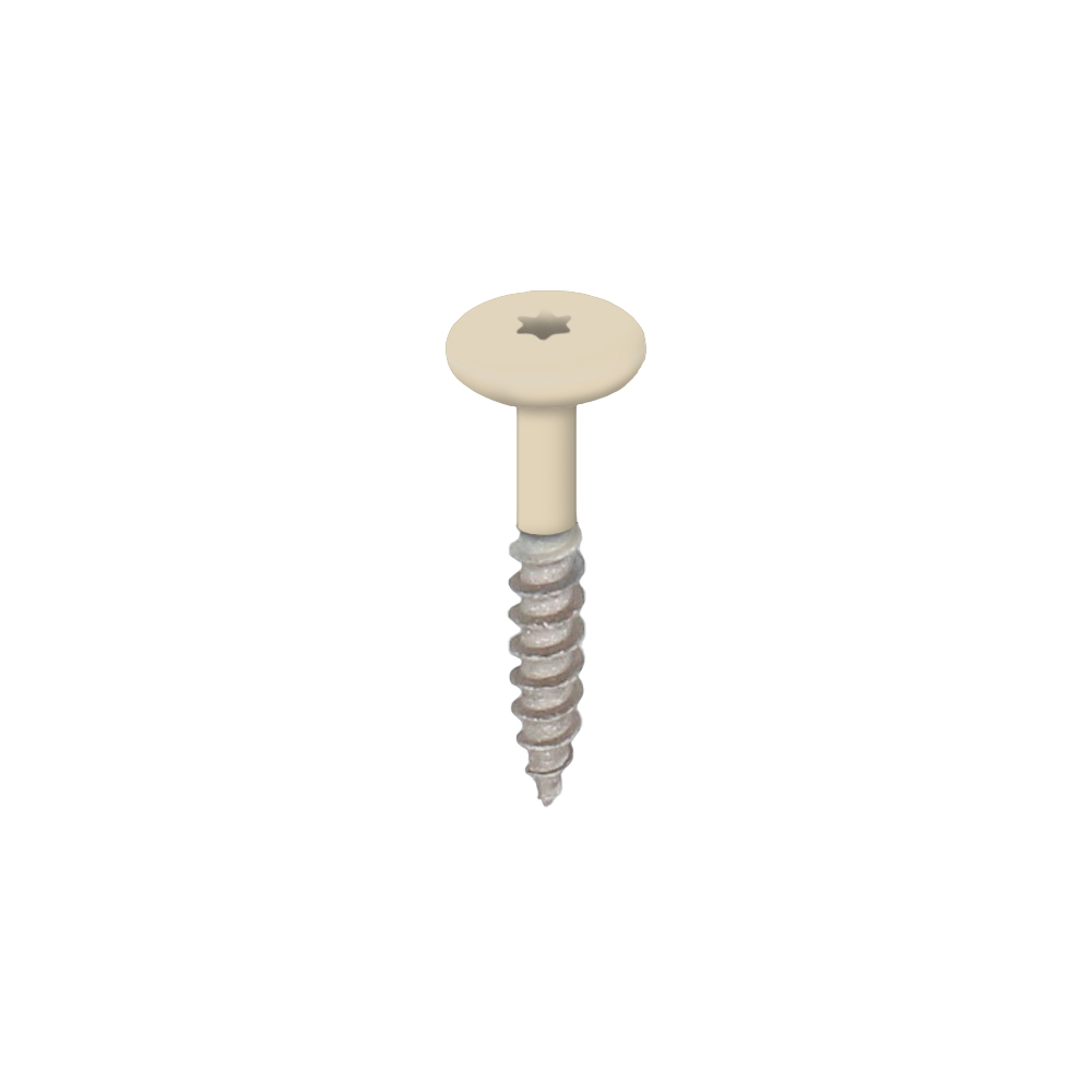 Heering Torx schroef 32mm rvs V2A licht ivoor doos 100 st