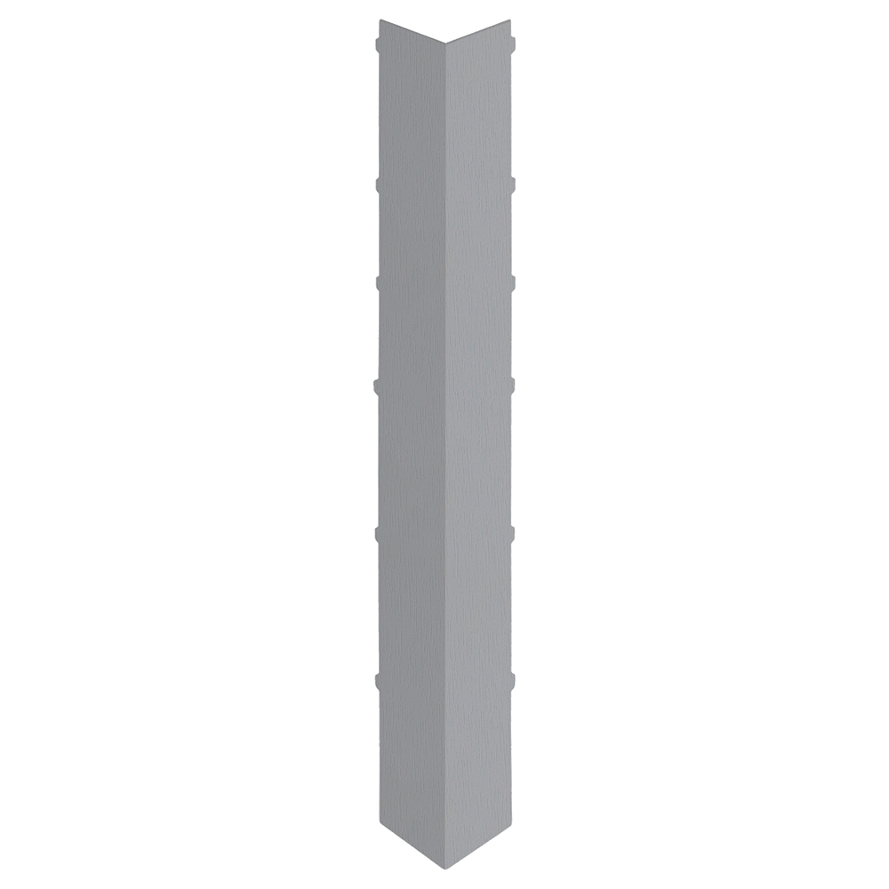 Heering Keralit dakrand uitw hoekstuk 350 mm grijs cl nerf