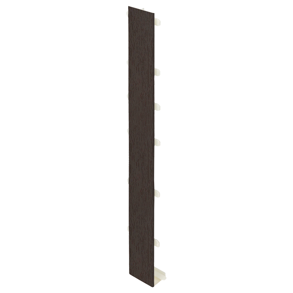 Heering Keralit dakrand tussenstuk 350mm donkerbruin cl nerf