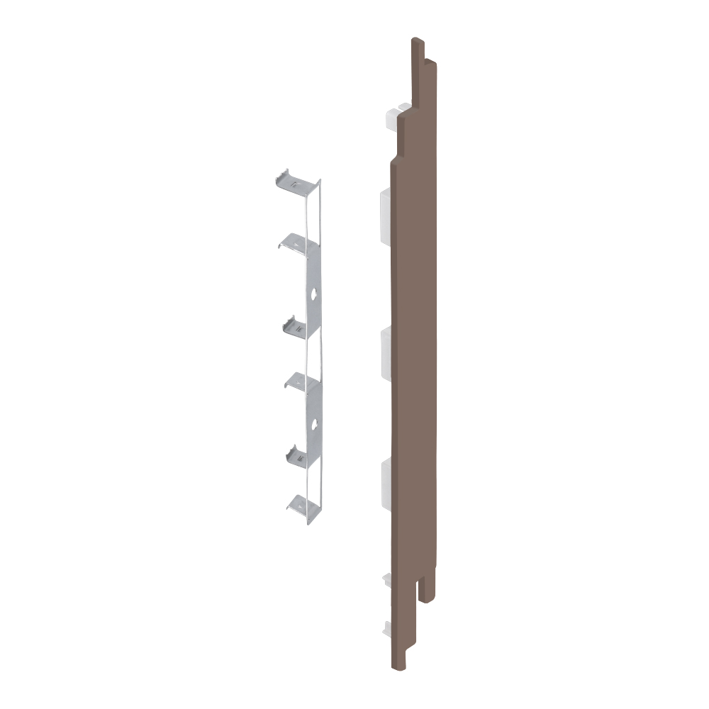Eindkap+connector rechts voor 2819 bruingrijs cla nerf 5 st