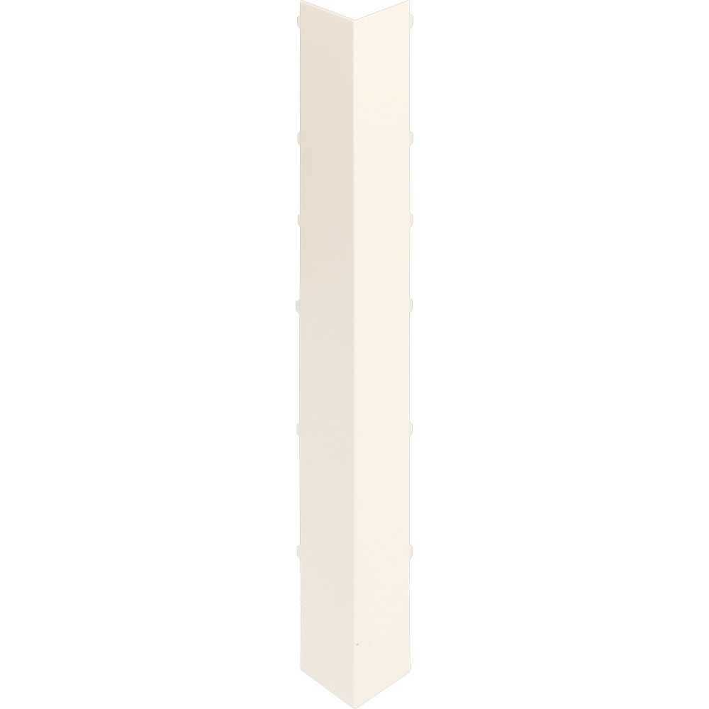 Heering Keralit dakrand uitw hoekstuk 350 mm creme cl nerf