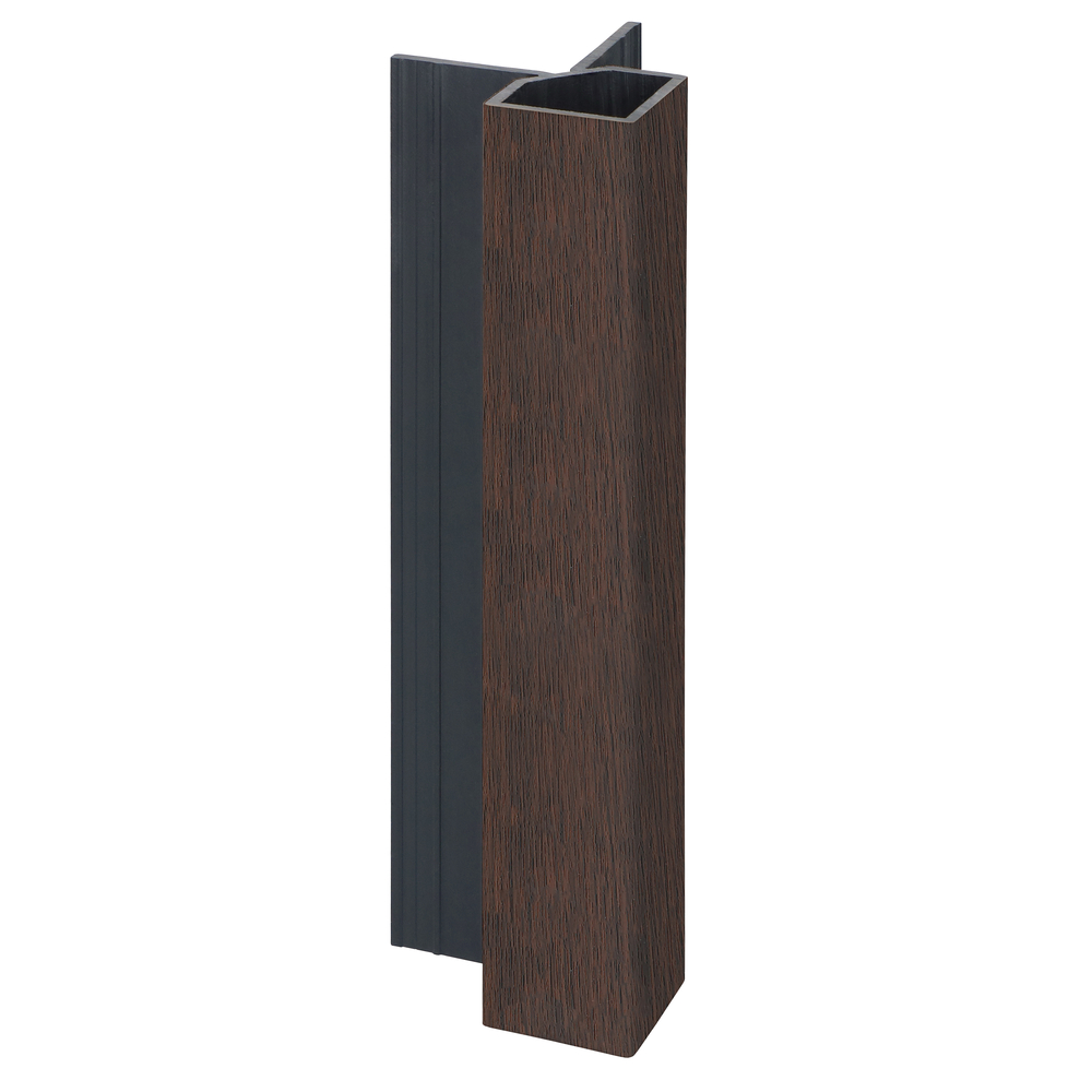 Heering Ker uitw hoekprof 32x32mm eik donker clas 4000
