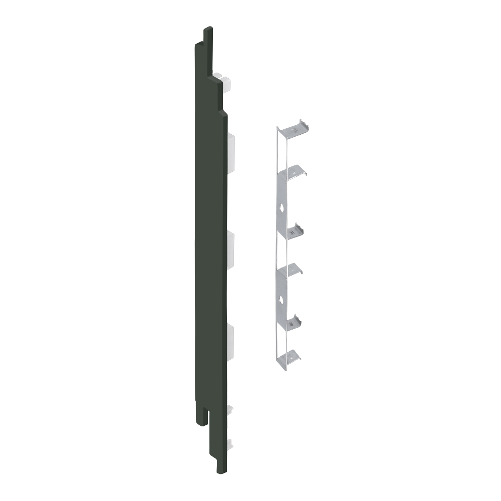 Eindkap+connector links voor 2819 donkergroen cla nerf 5 st